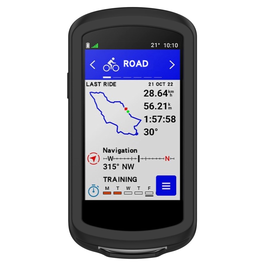 Coque en silicone Garmin Edge 1040 Noir