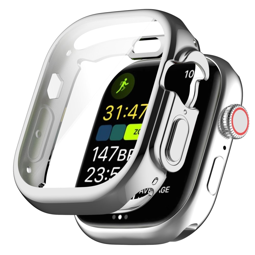 Coque Full Protection Apple Watch Ultra 49mm 2nd Gen, argent