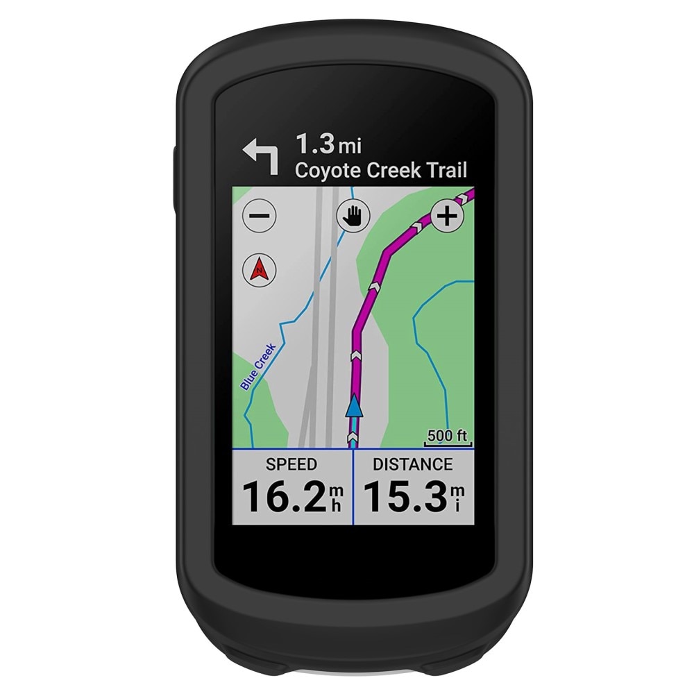 Coque en silicone Garmin Edge Explorer 2 Noir