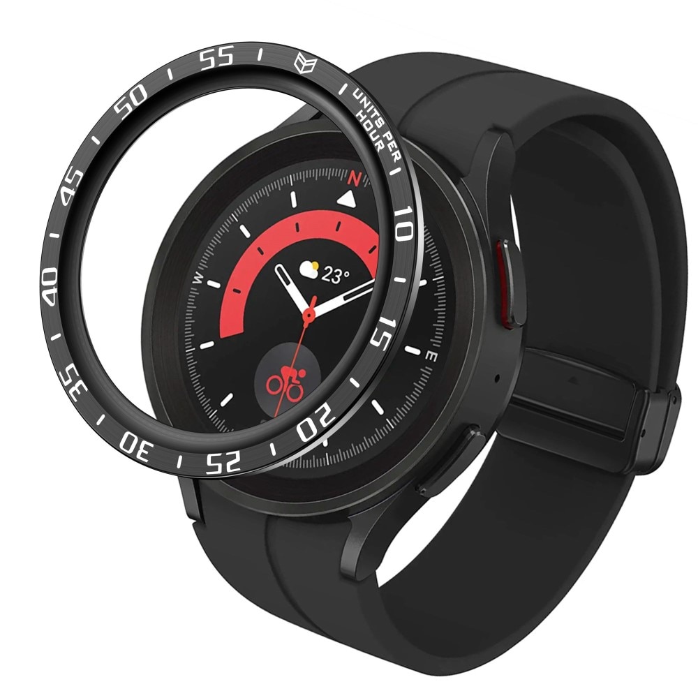 Style de lunette Samsung Galaxy Watch 5 Pro 45mm Noir