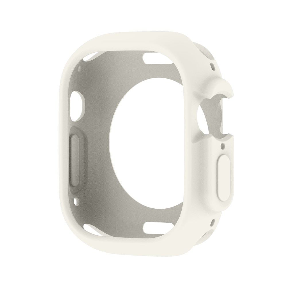 Coque TPU Apple Watch Ultra 49mm 2nd Gen, blanc