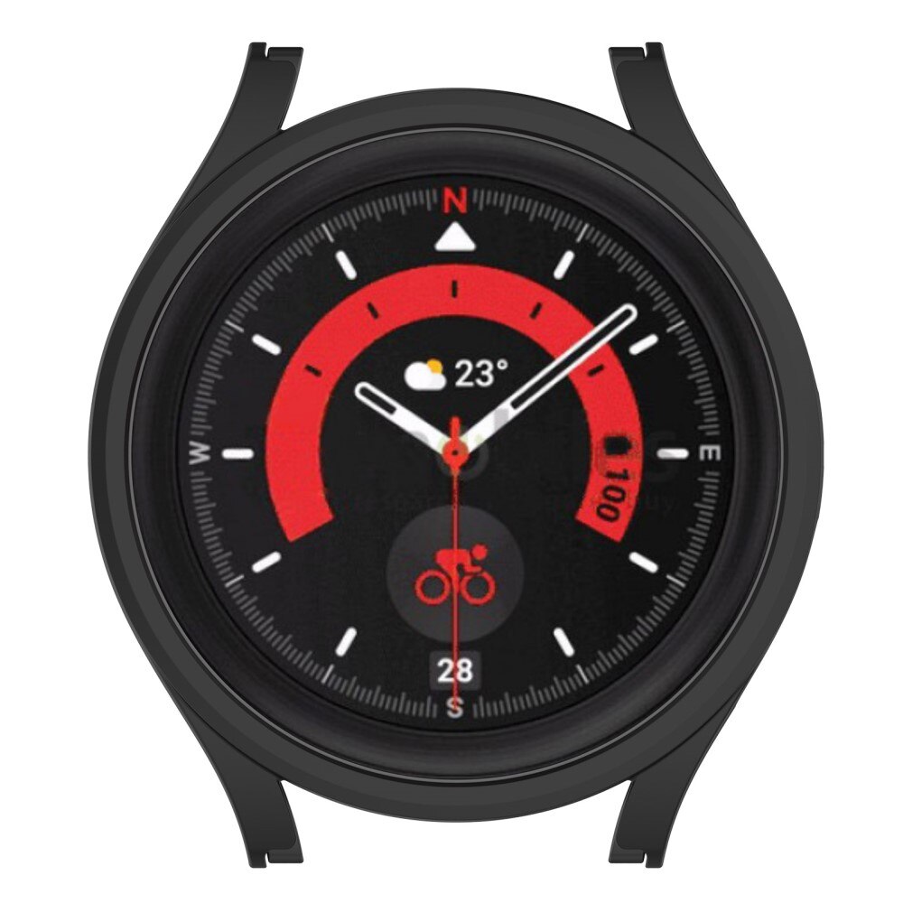 Coque rigide Samsung Galaxy Watch 5 Pro 45mm, Noir
