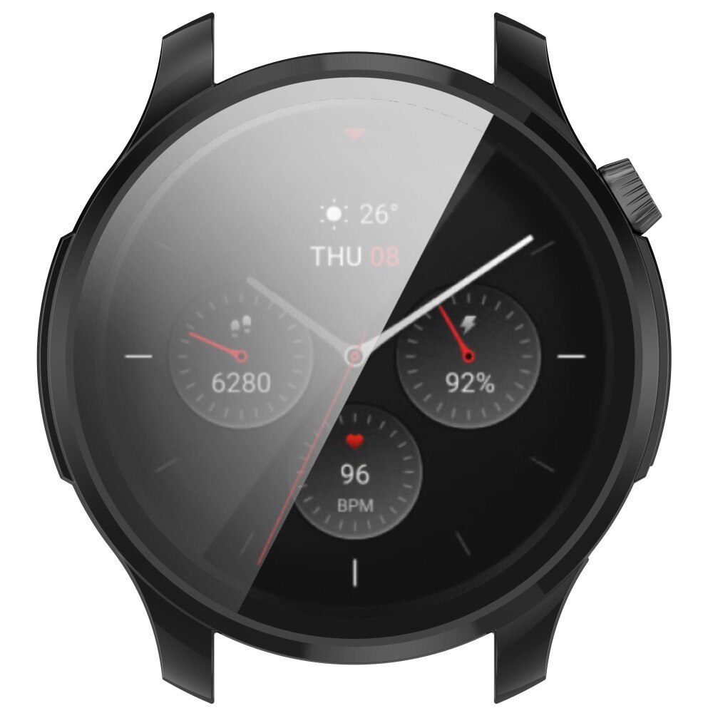 Full Cover CaseAmazfit GTR 4, Noir