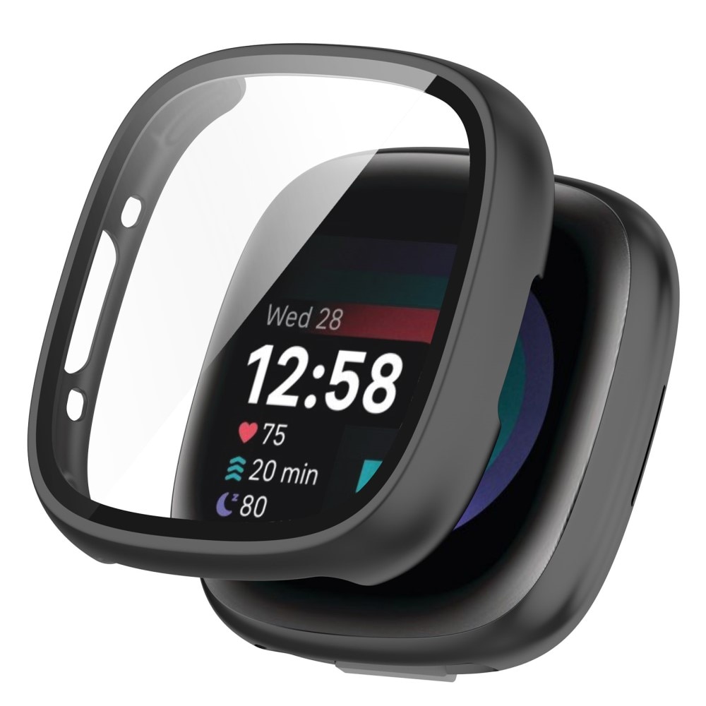 Full Cover CaseFitbit Versa 4, Noir