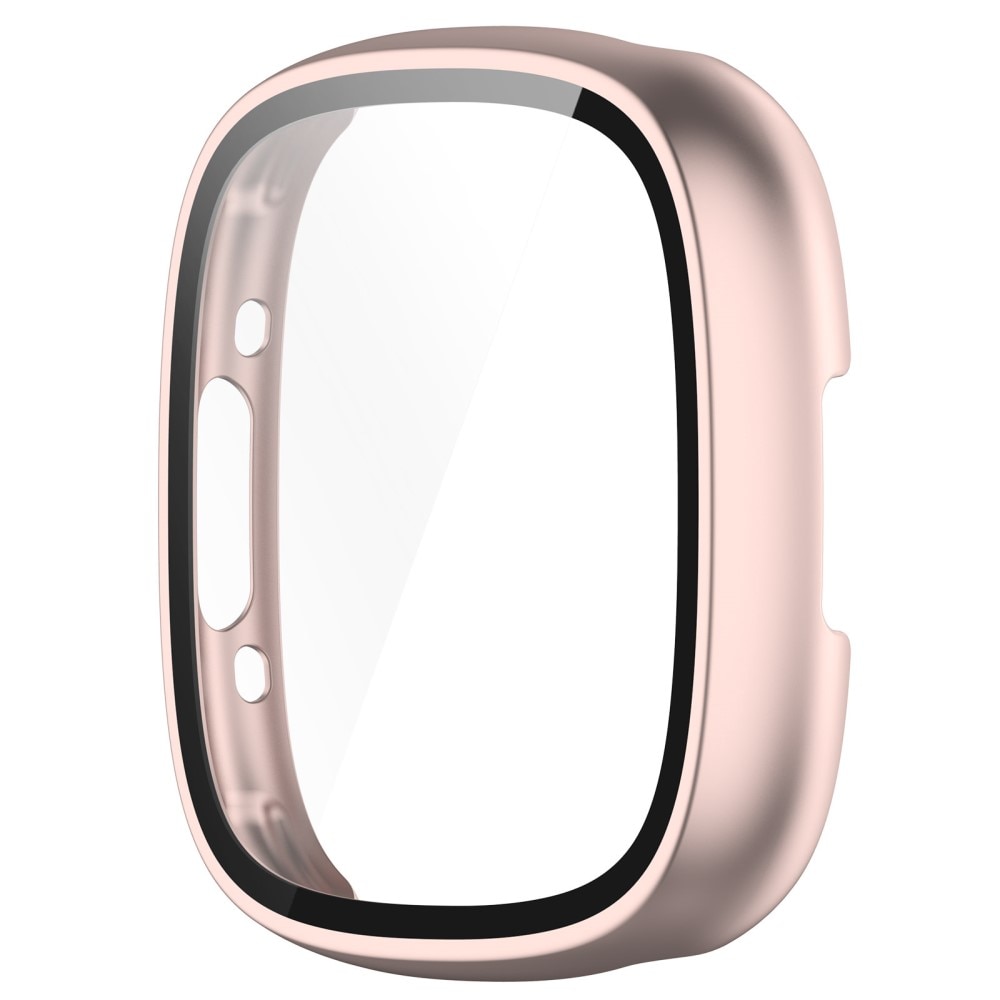 Full Cover Case Fitbit Versa 4 Or rose