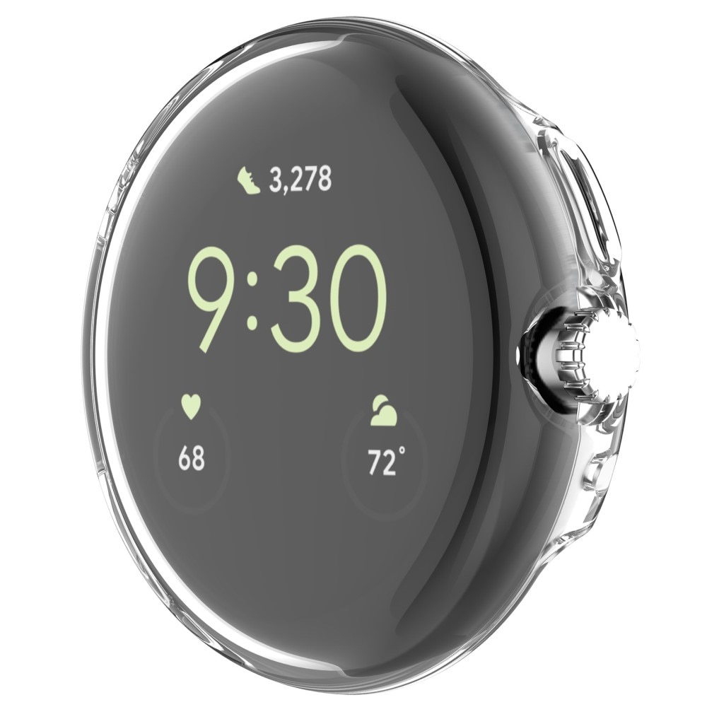 Coque Full Protection Google Pixel Watch 3 45mm, Clear