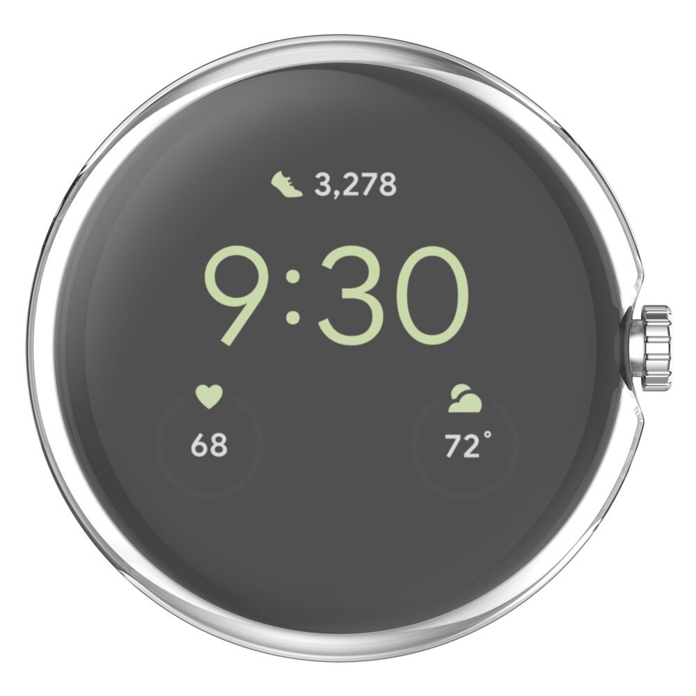 Coque Full Protection Google Pixel Watch 3 45mm, Clear