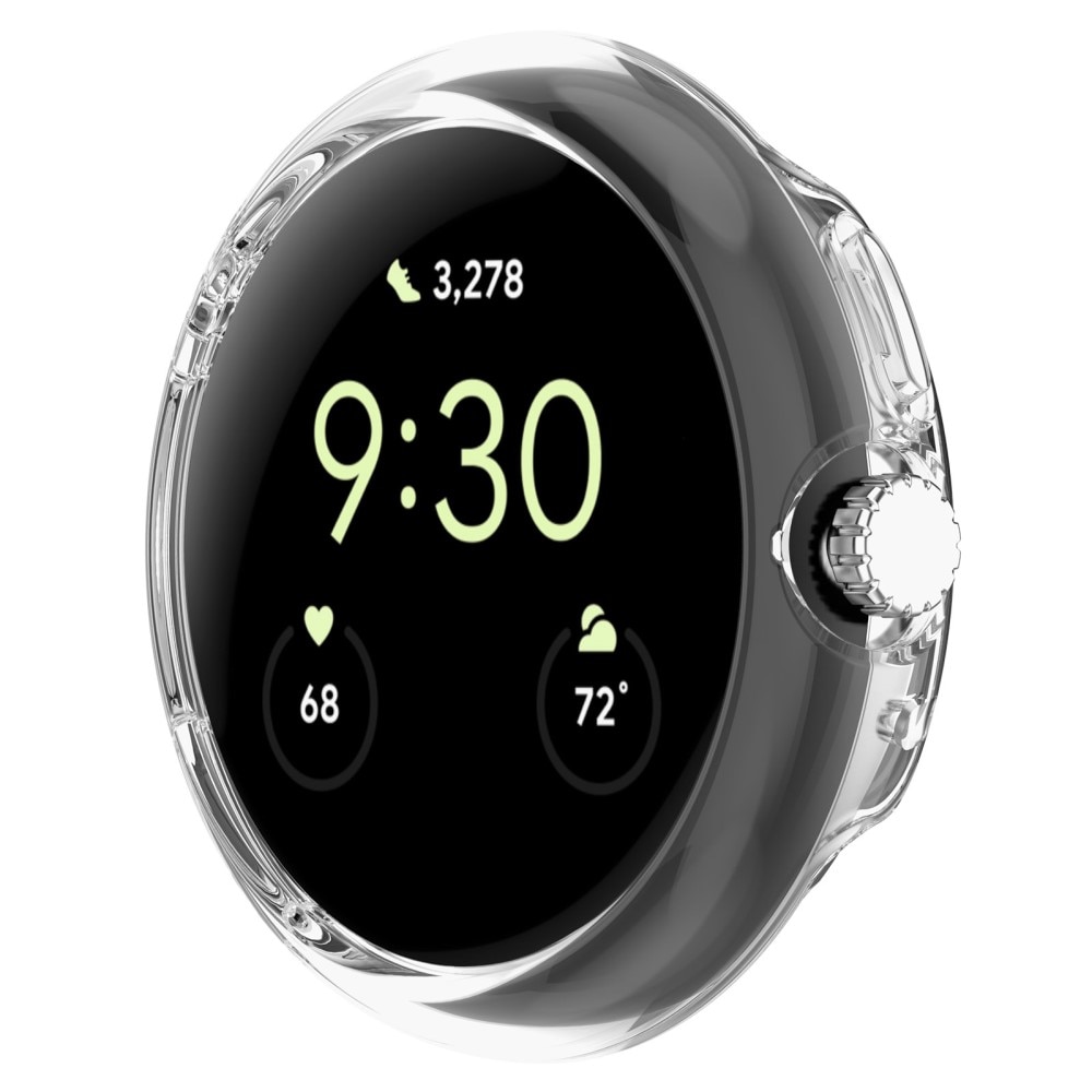 Coque rigide Google Pixel Watch 3 41mm, Transparent