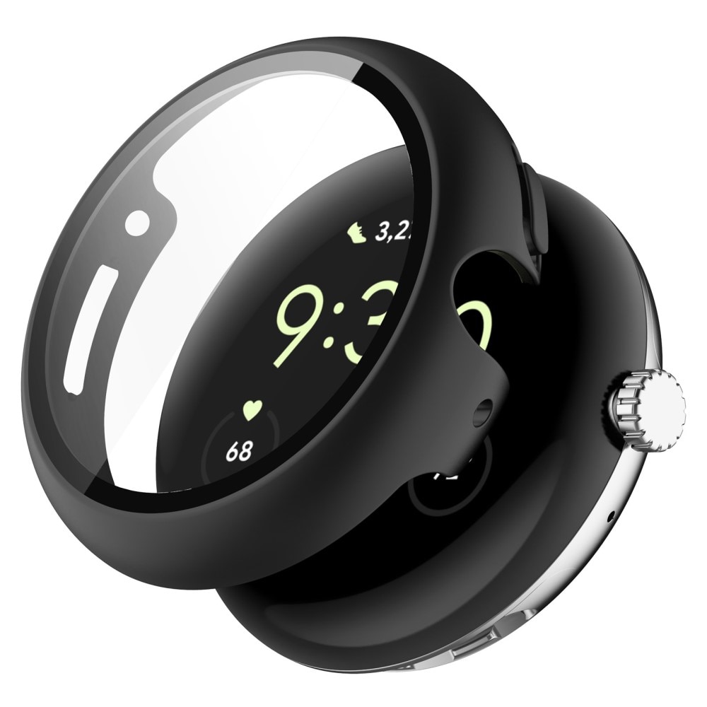 Full Cover CaseGoogle Pixel Watch, Noir
