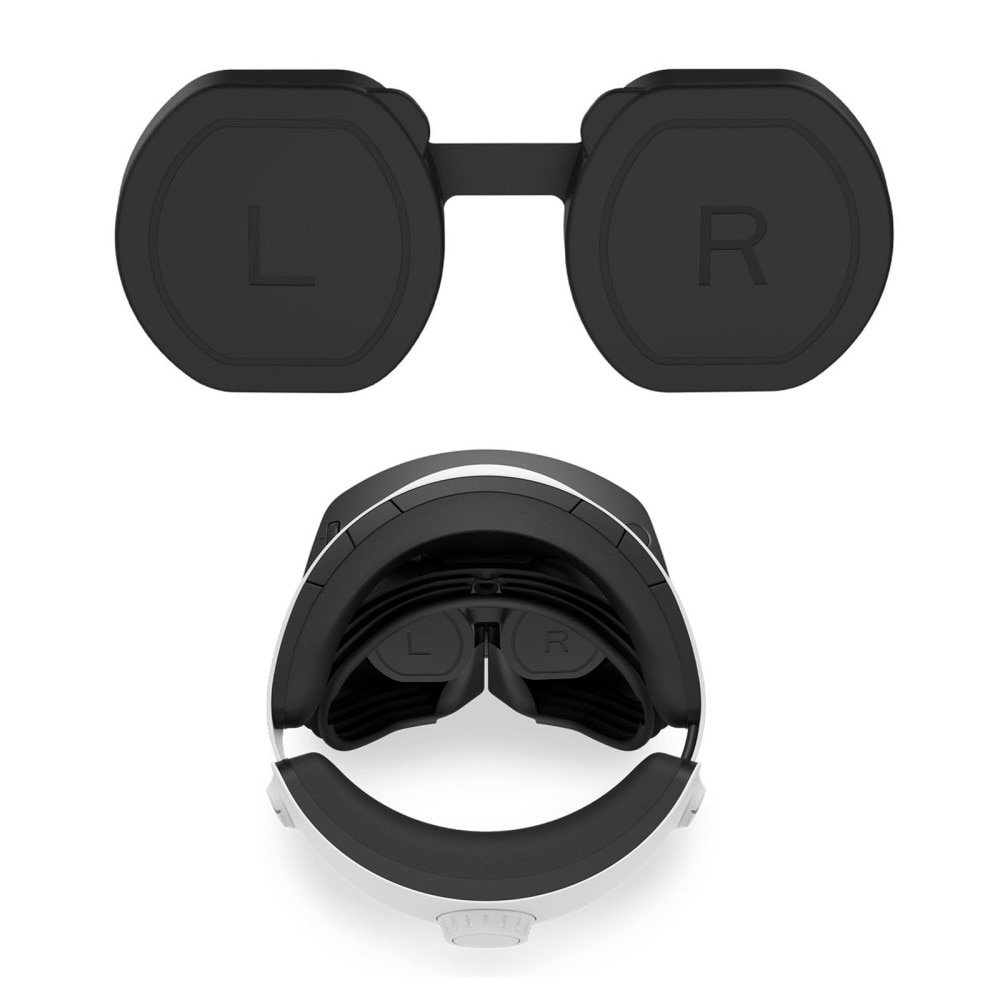 Protection des lentilles en silicone Sony PlayStation VR2, noir