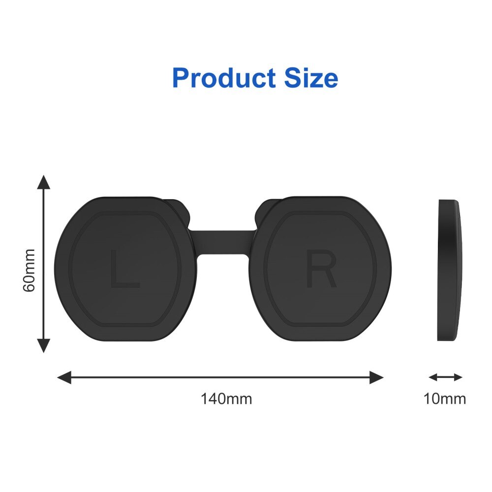 Protection des lentilles en silicone Sony PlayStation VR2, noir