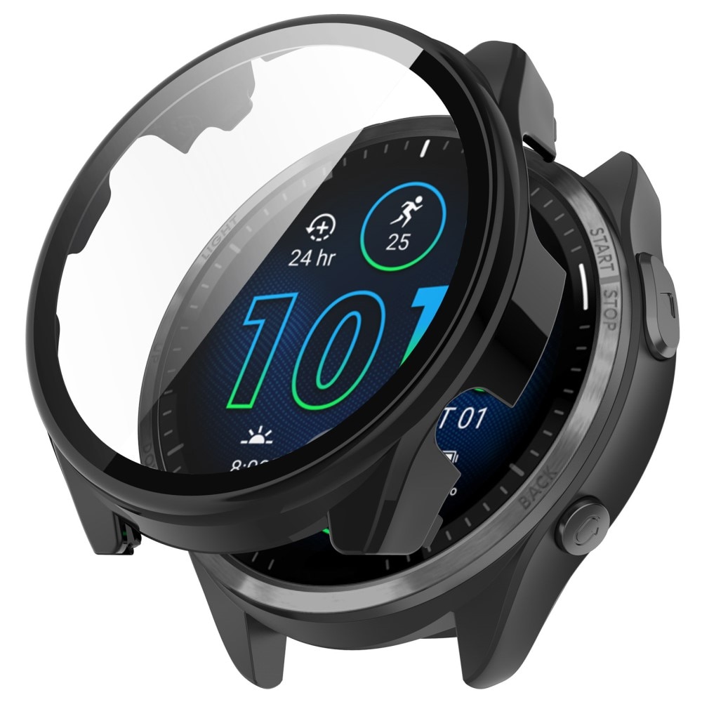 Full Cover CaseGarmin Forerunner 965, Noir