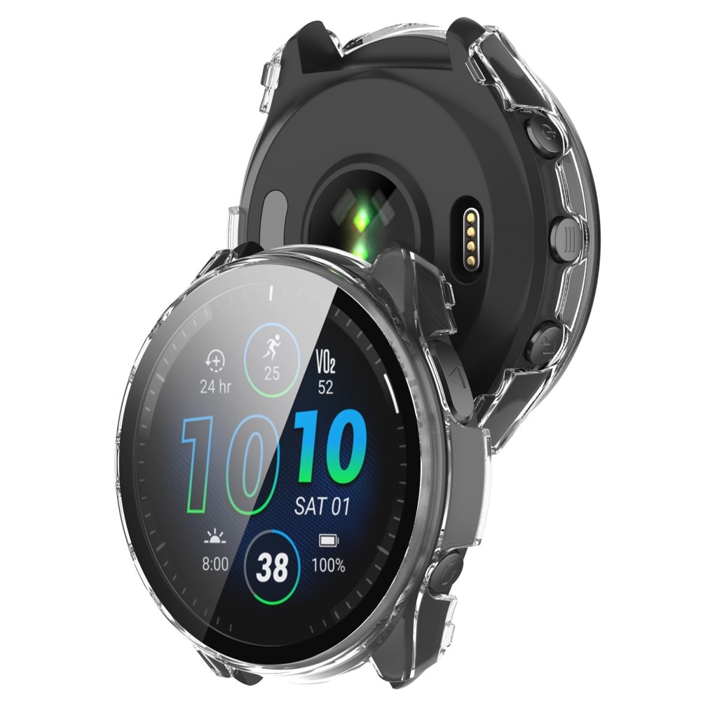 Full Cover CaseGarmin Forerunner 965, Transparent