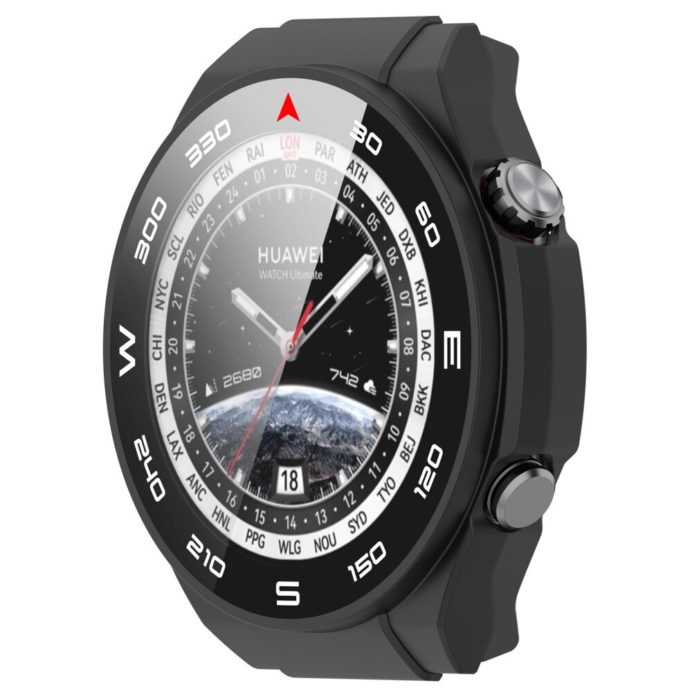 Full Cover Case Huawei Watch Ultimate, noir