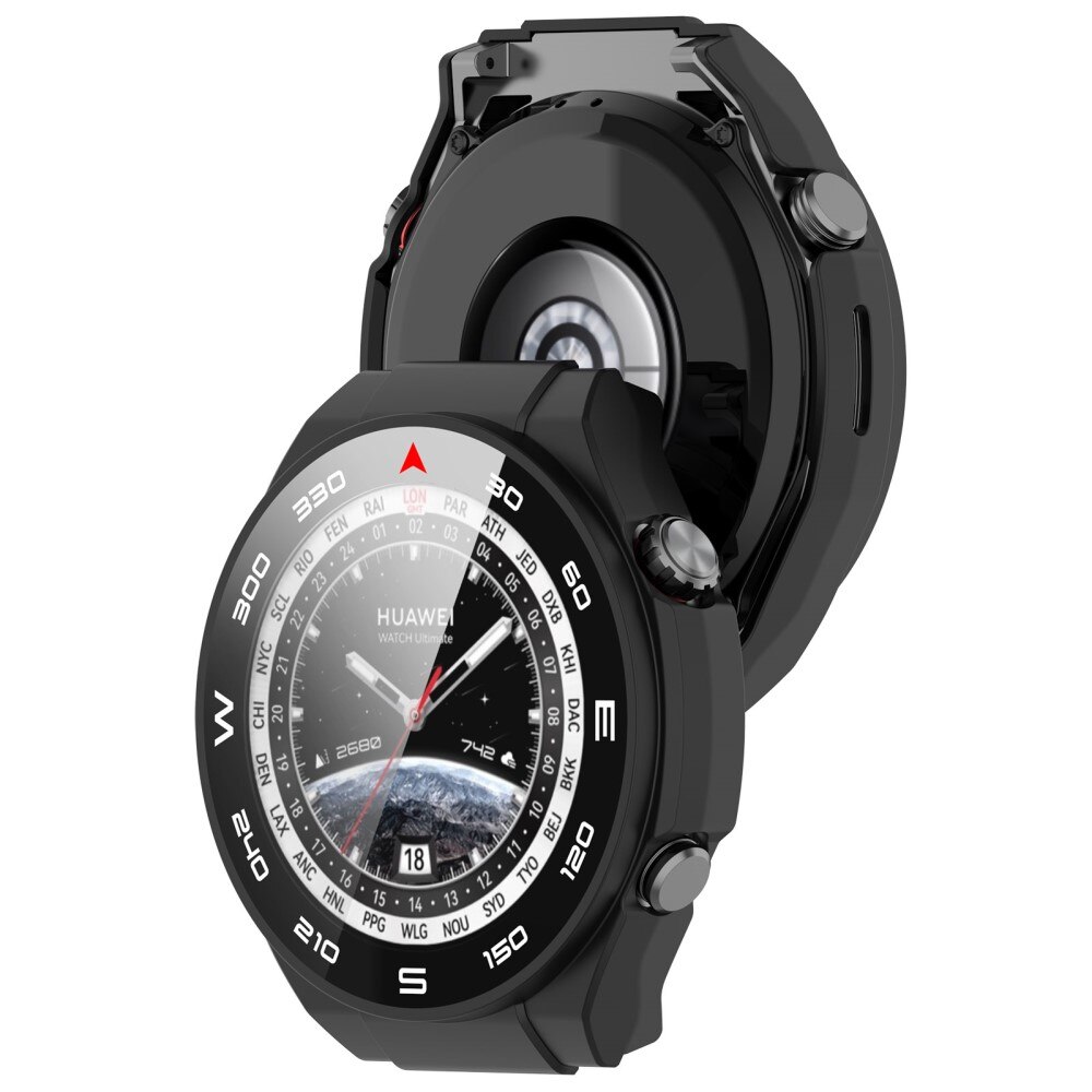 Full Cover Case Huawei Watch Ultimate, noir