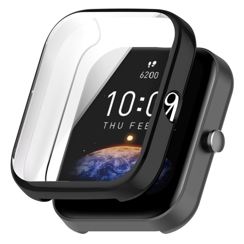 Coque Full Protection Amazfit Bip 3/Bip 3 Pro, noir