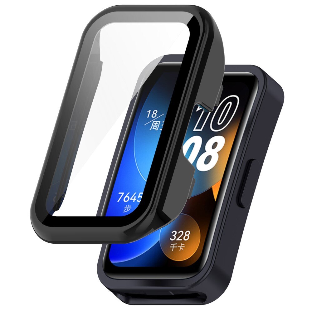 Full Cover Coque Huawei Band 8, noir