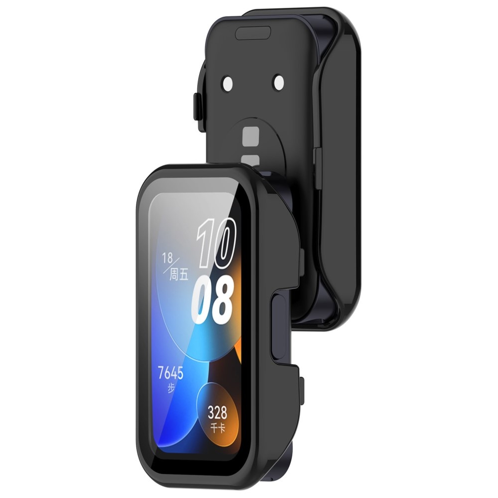 Full Cover Coque Huawei Band 8, noir