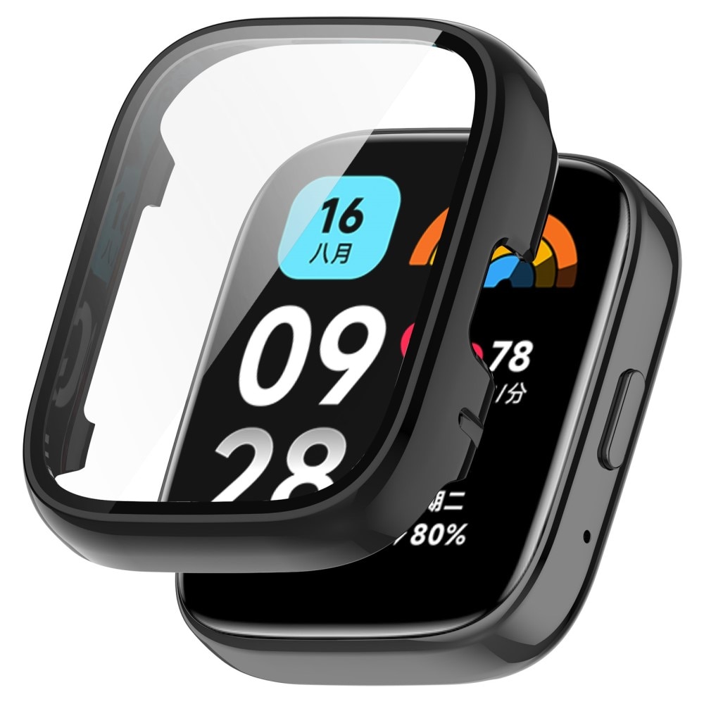 Full Cover CaseXiaomi Redmi Watch 3 Active, Noir