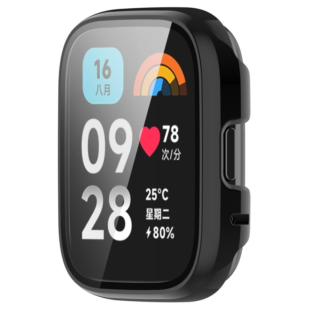Full Cover CaseXiaomi Redmi Watch 3 Active, Noir