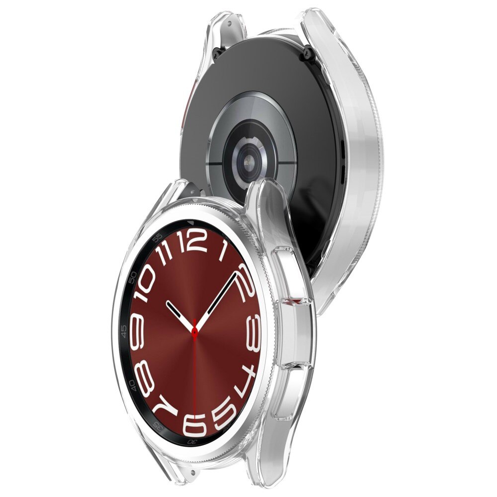 Coque rigide Samsung Galaxy Watch 6 Classic 43mm, Transparent