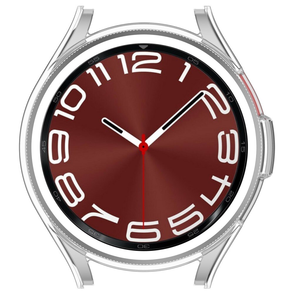 Coque rigide Samsung Galaxy Watch 6 Classic 43mm, Transparent
