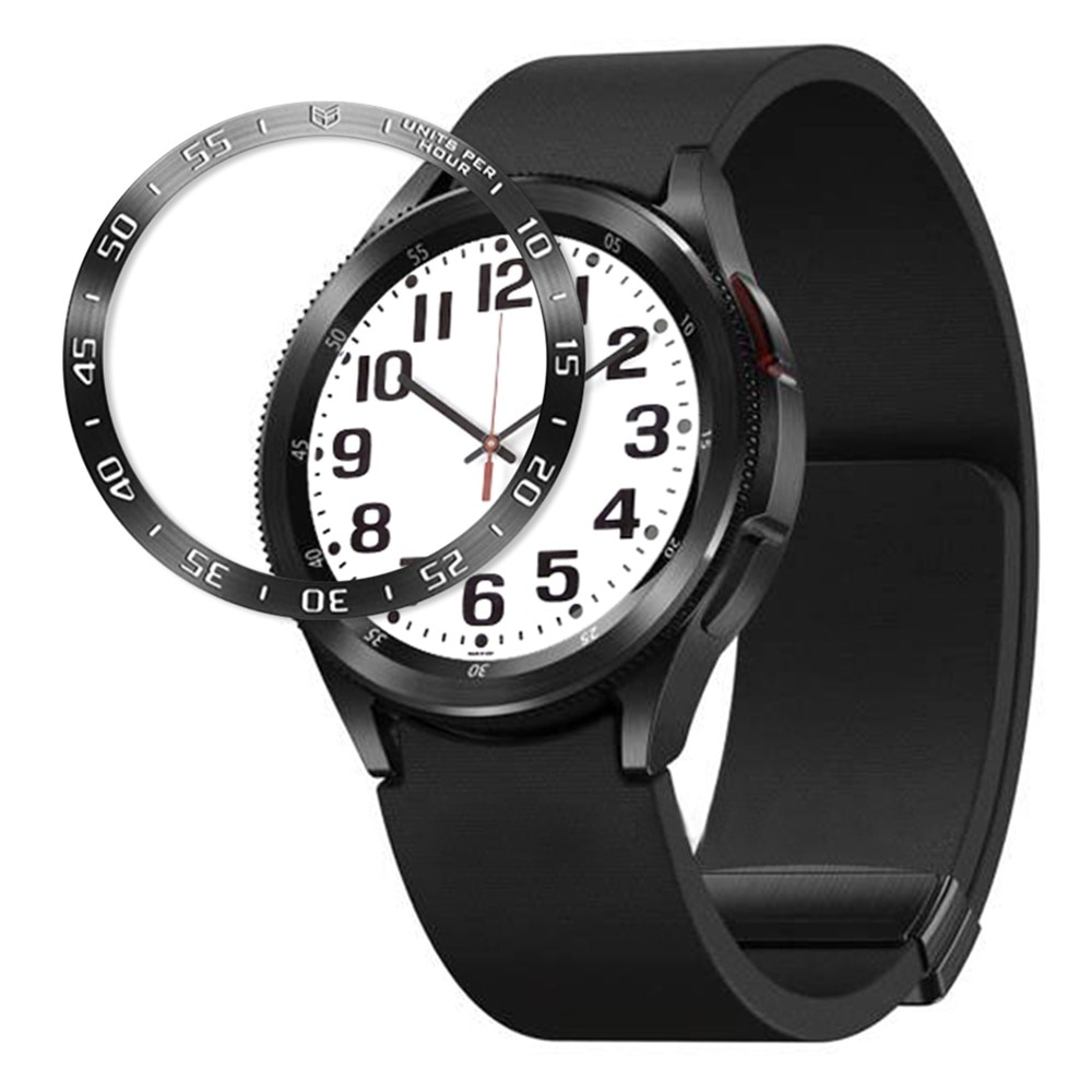 Style de lunette Samsung Galaxy Watch 6 Classic 43mm, noir