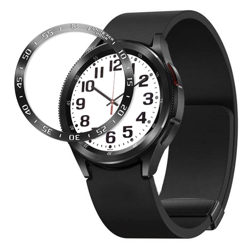 Style de lunette Samsung Galaxy Watch 6 Classic 47mm, noir