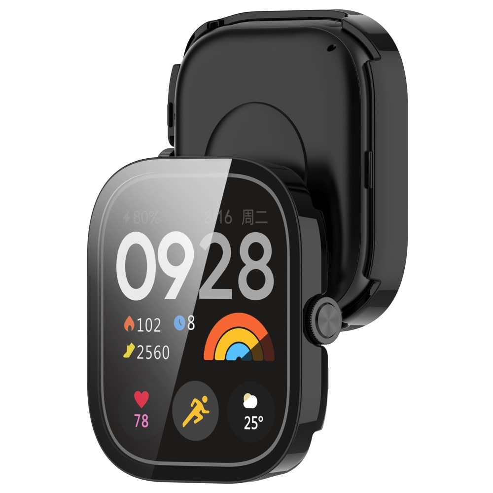 Full Cover Case Xiaomi Redmi Watch 4 noir