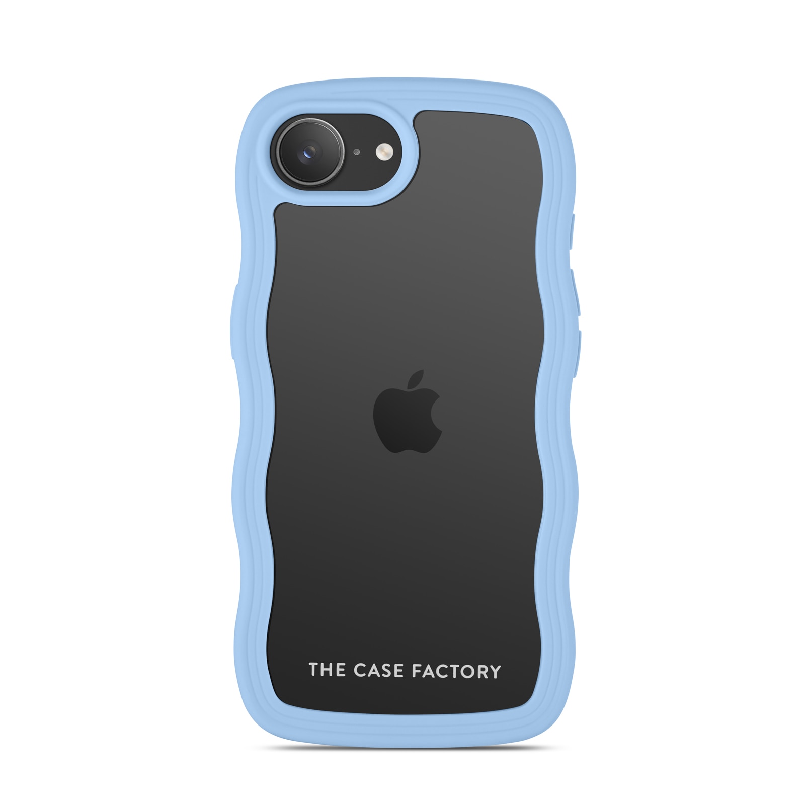 The Wave Case iPhone 16e, Bleu