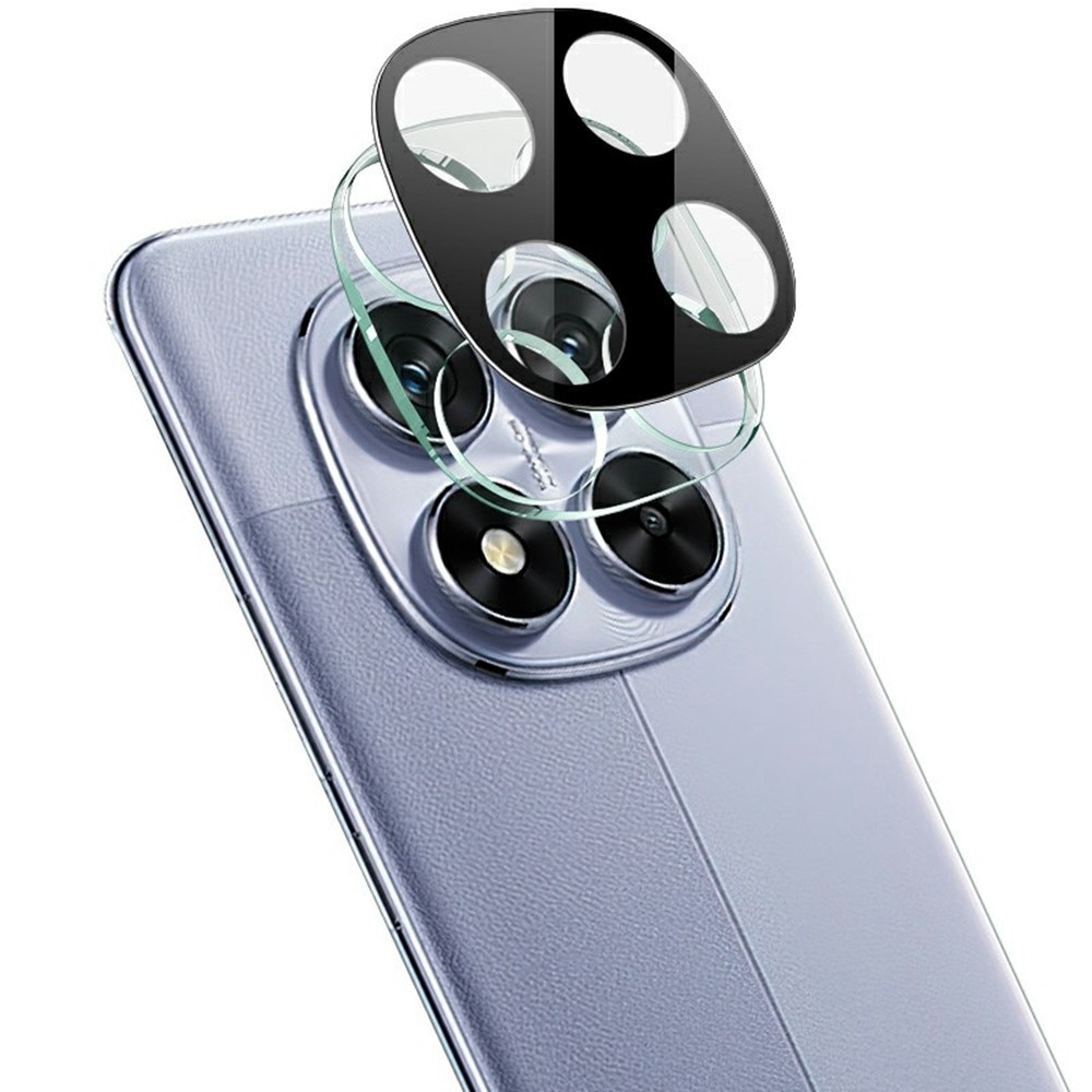 Protecteur de lentille en verre trempé 0,2 mm Xiaomi Redmi Note 14 Pro, Noir