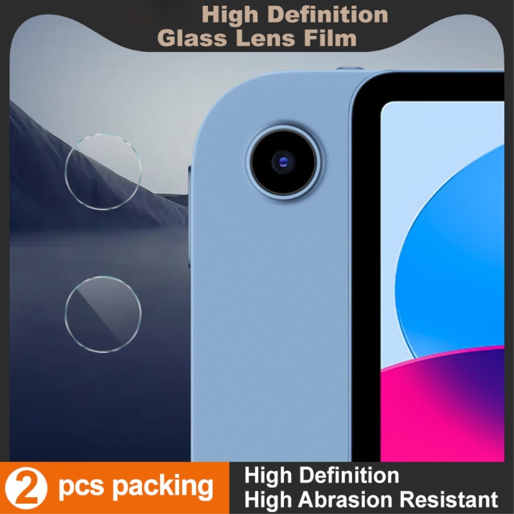 Protections pour lentille en verre trempé (2 pièces) Apple iPad 10.9 10th Gen (2022)