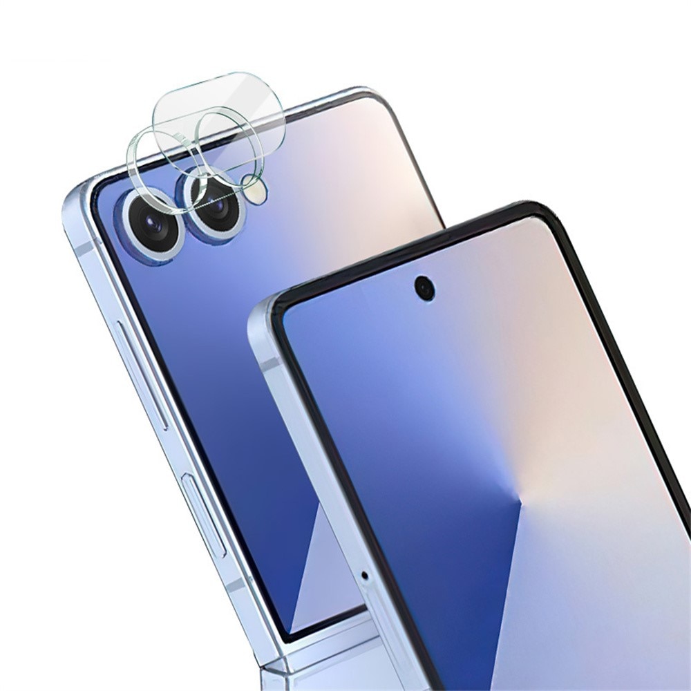 Protecteur de lentille en verre trempé 0,2 mm Samsung Galaxy Z Flip 7, Transparent