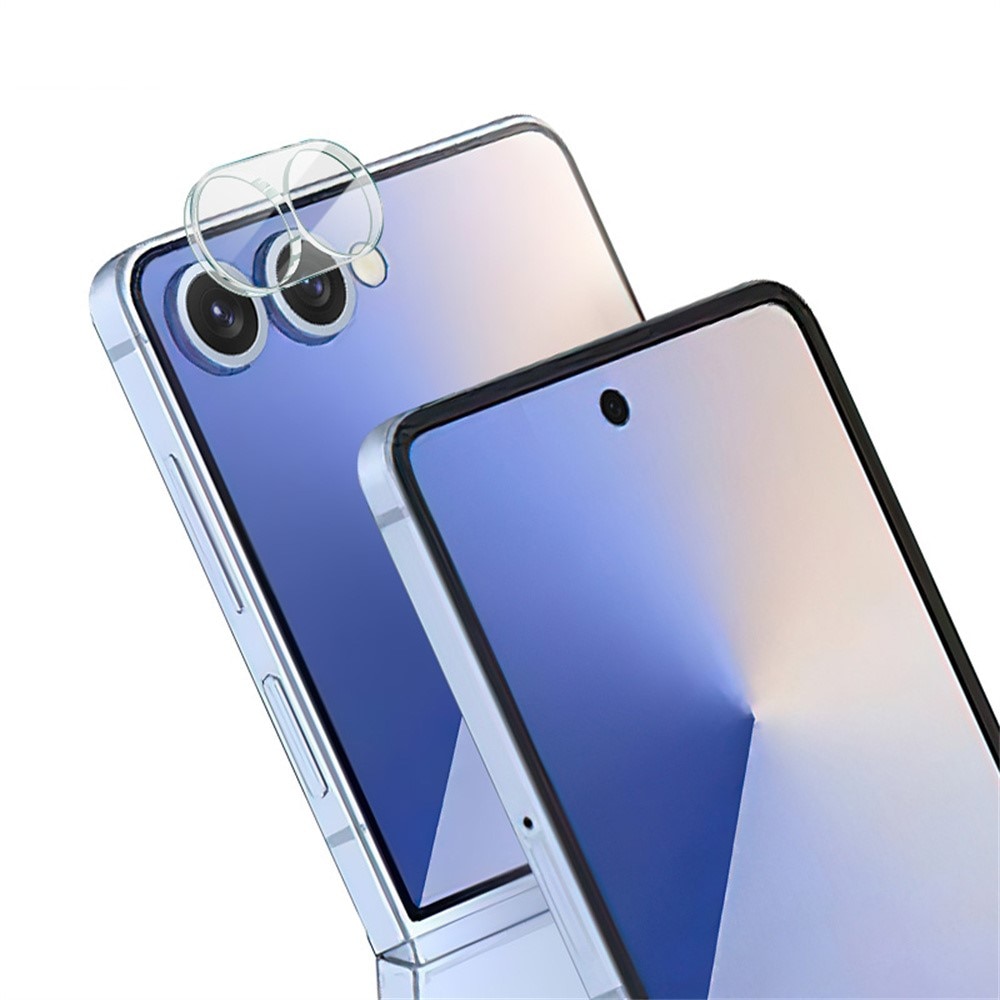 Protecteur de lentille en verre trempé 0,2 mm Samsung Galaxy Z Flip 7, Transparent