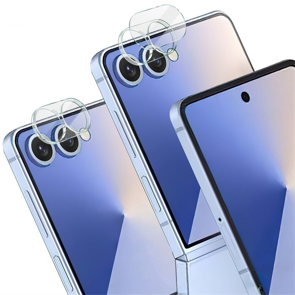 Protecteur de lentille en verre trempé 0,2 mm Samsung Galaxy Z Flip 7, Transparent