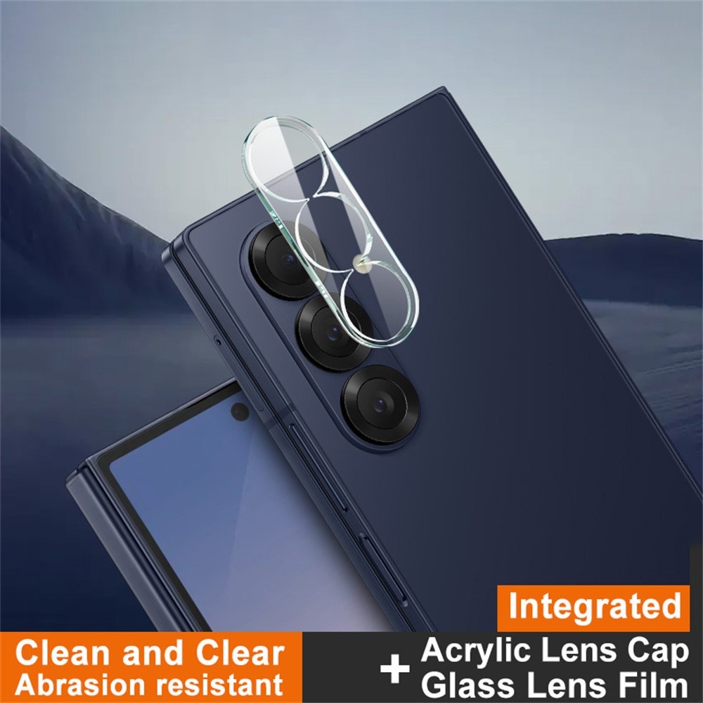 Protecteur de lentille en verre trempé 0,2 mm Samsung Galaxy Z Fold 7, Transparent