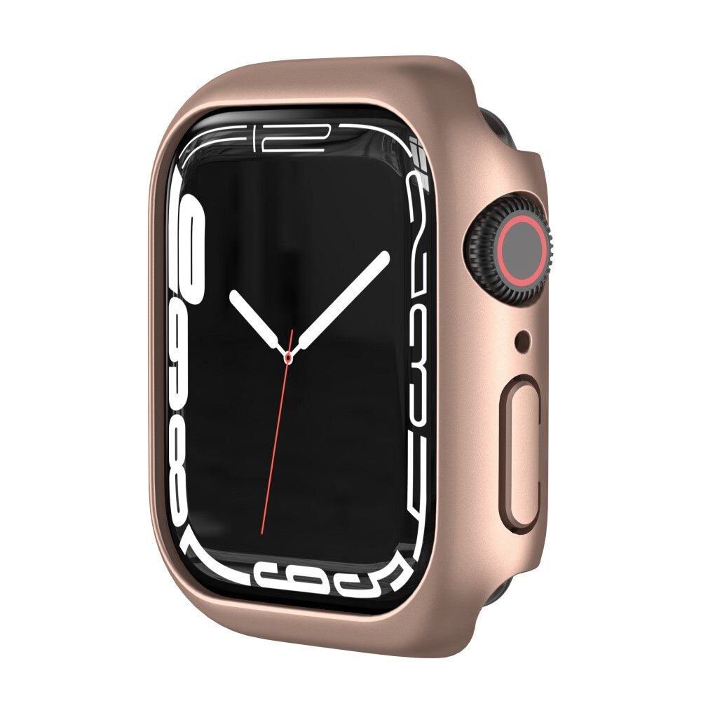 Coque rigide Apple Watch Series 8 45mm, Or rose