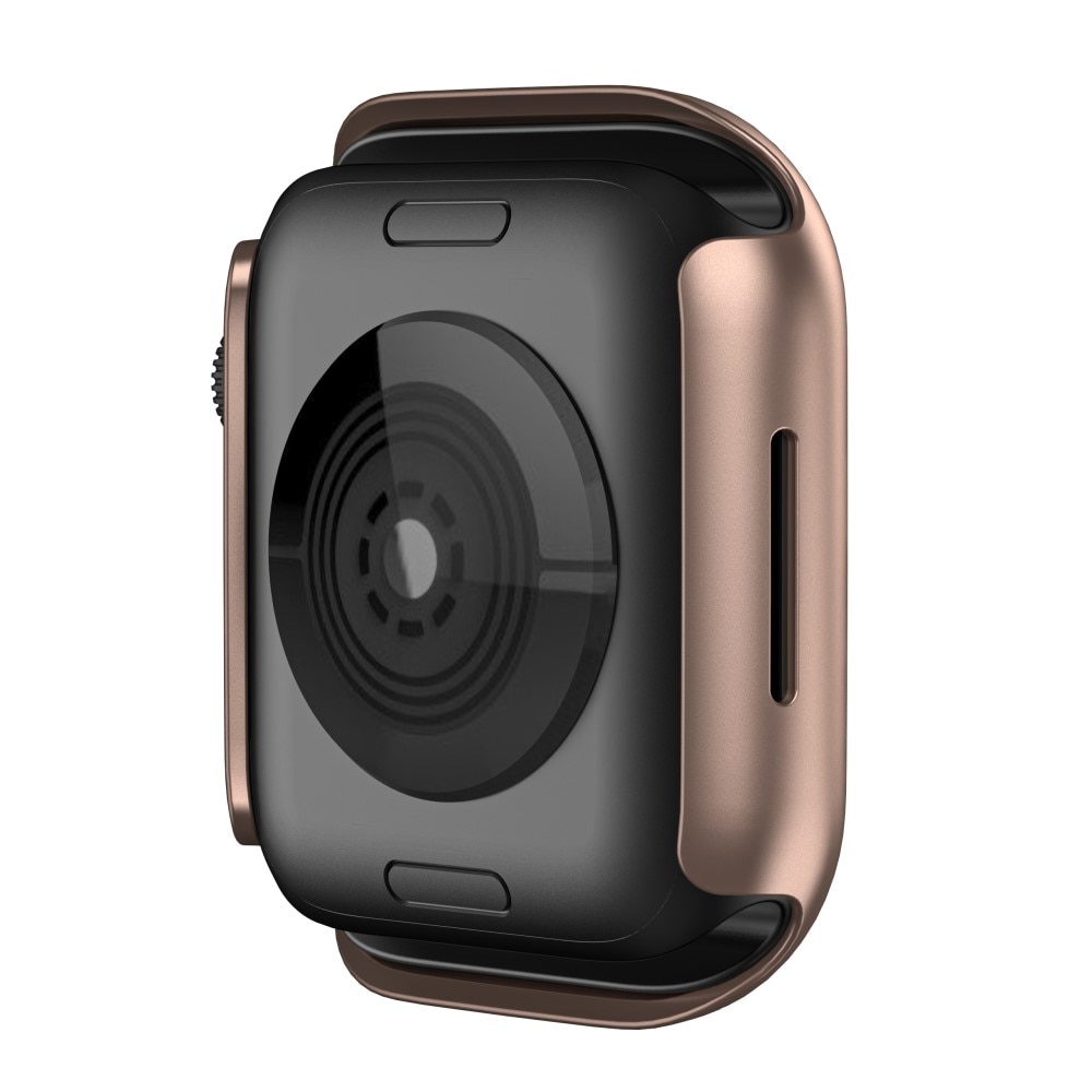 Coque rigide Apple Watch Series 8 45mm, Or rose