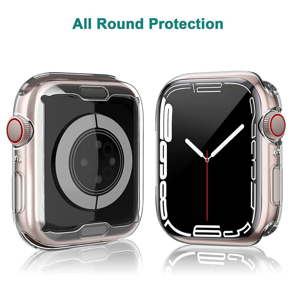 Coque Full Protection Apple Watch 41mm Series 7, Clear