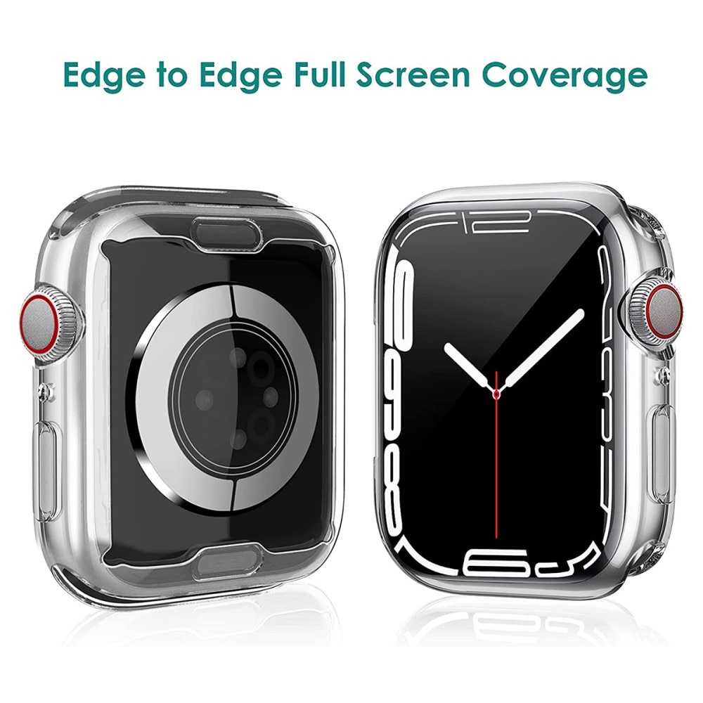 Coque Full Protection Apple Watch 45mm Series 8 Clear