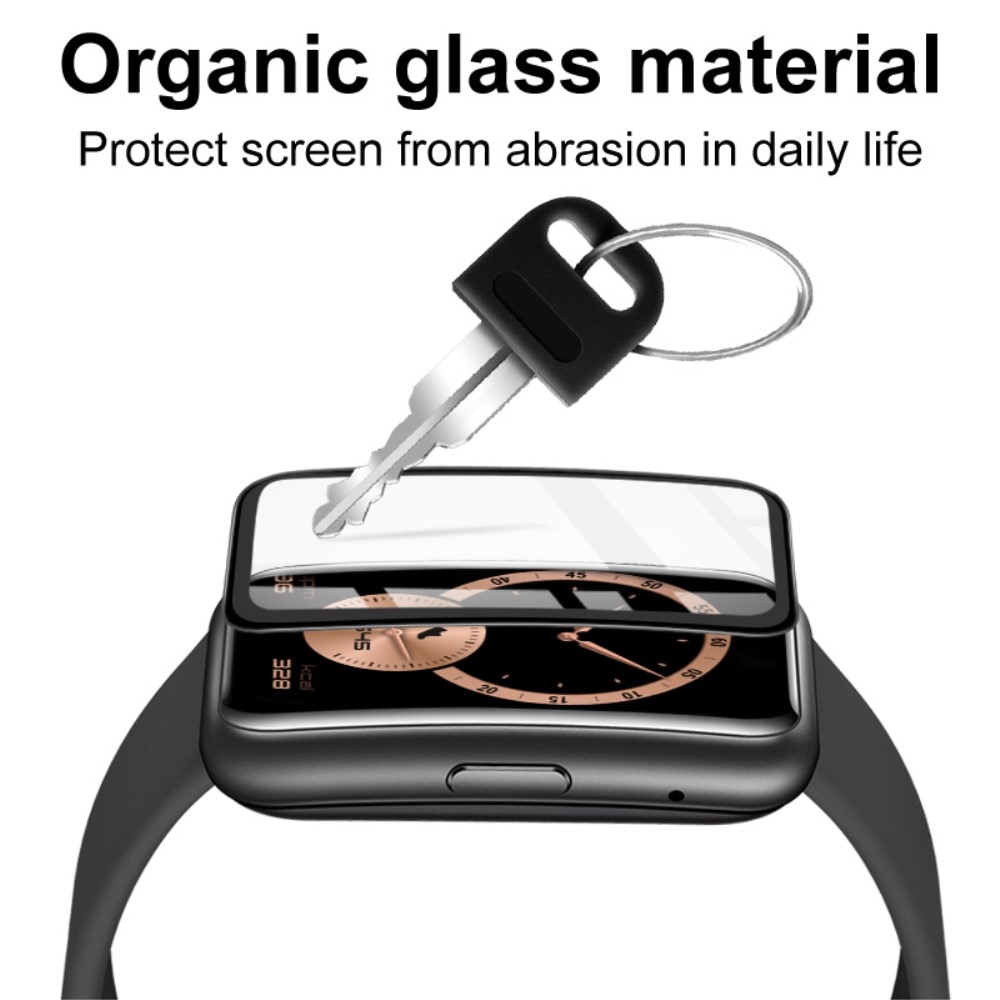 Protecteur d'écran plexiglas Apple Watch 45mm Series 8 Transparent/Noir