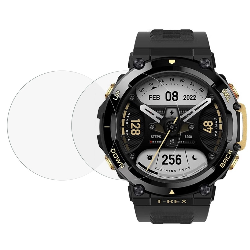 Protecteur d'écran Verre trempé 0.3mm (2 pièces) Amazfit T-Rex 2