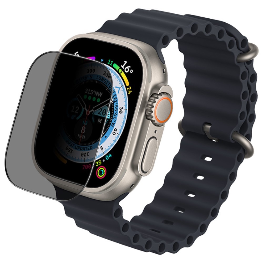 Protecteur d'écran de confidentialité en verre trempé Apple Watch Ultra 2 49mm