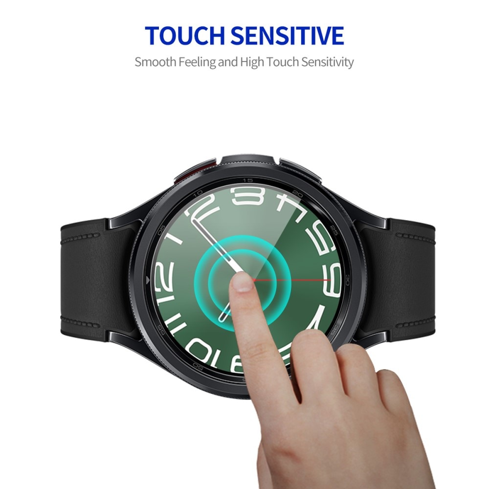Protecteur d'écran complet verre trempé Samsung Galaxy Watch 6 Classic 47mm
