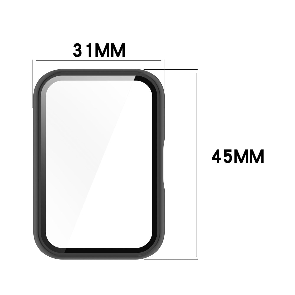 Full Cover Case Samsung Galaxy Fit 3 noir