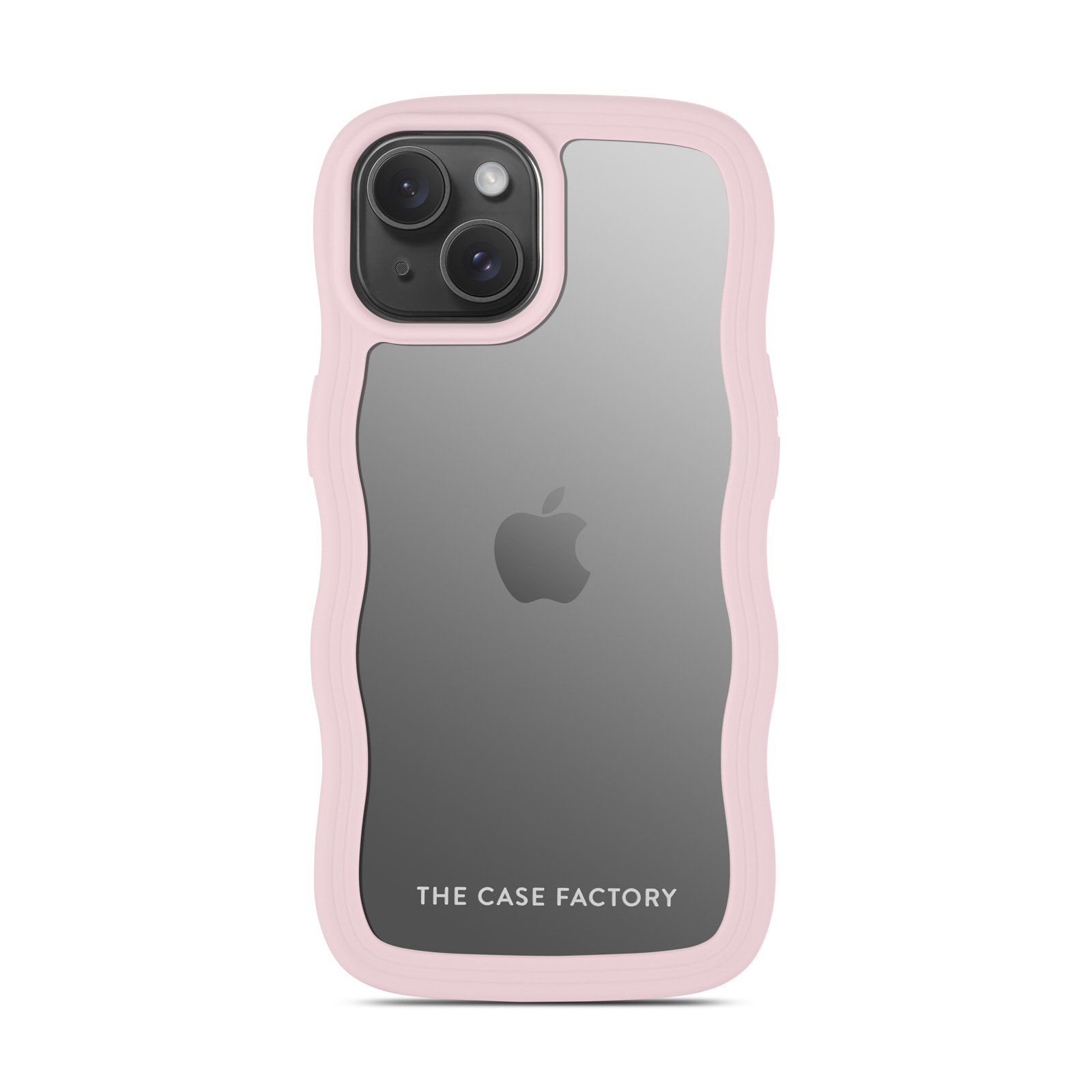 The Wave Case iPhone 15, Rose