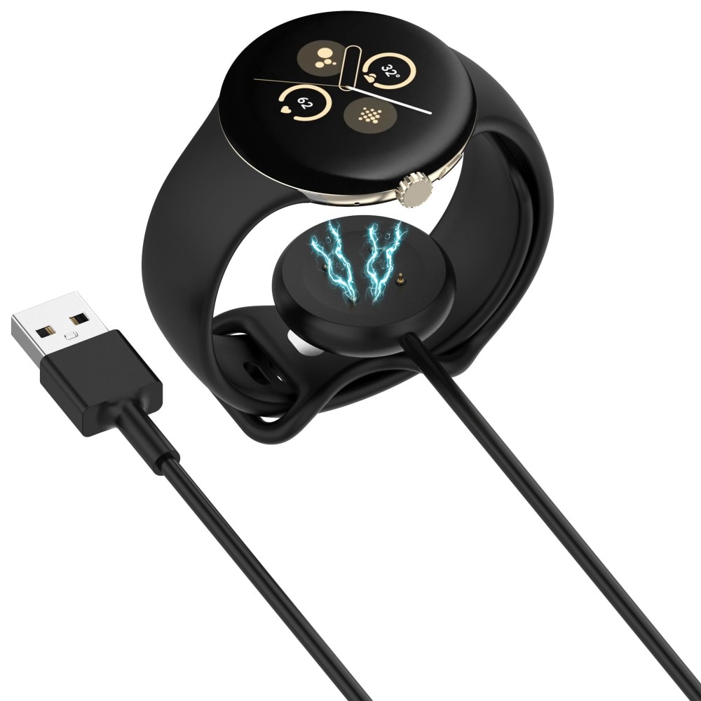 Chargeur Magnétique pour Google Pixel Watch 2, Noir