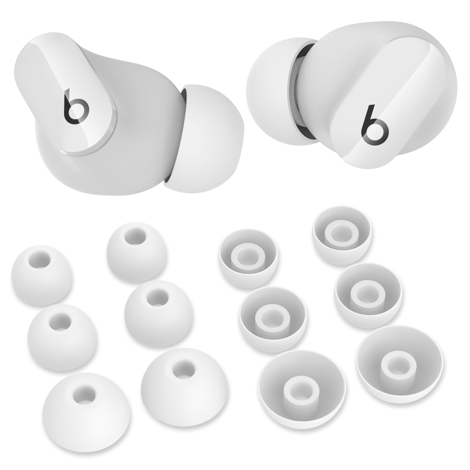 Ear Tips (3-pack) Beats Studio Buds Plus, Blanc