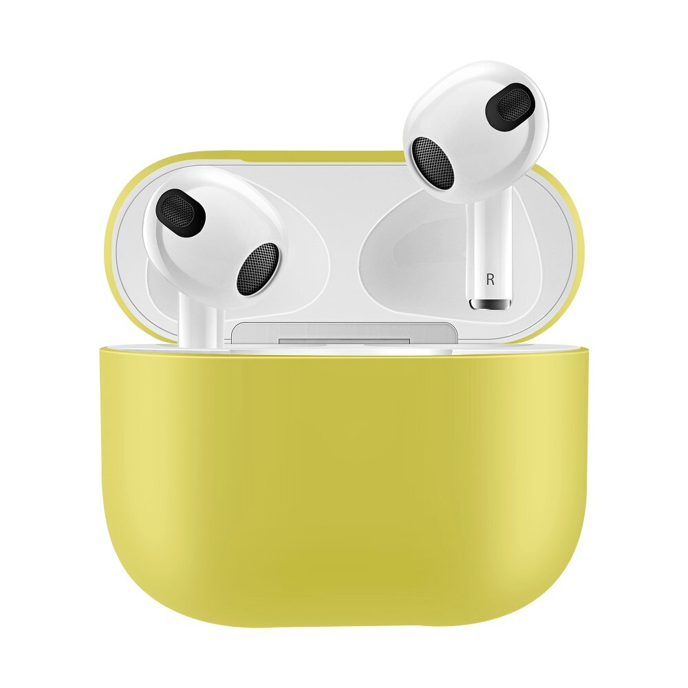 Coque en silicone AirPods 3 Jaune