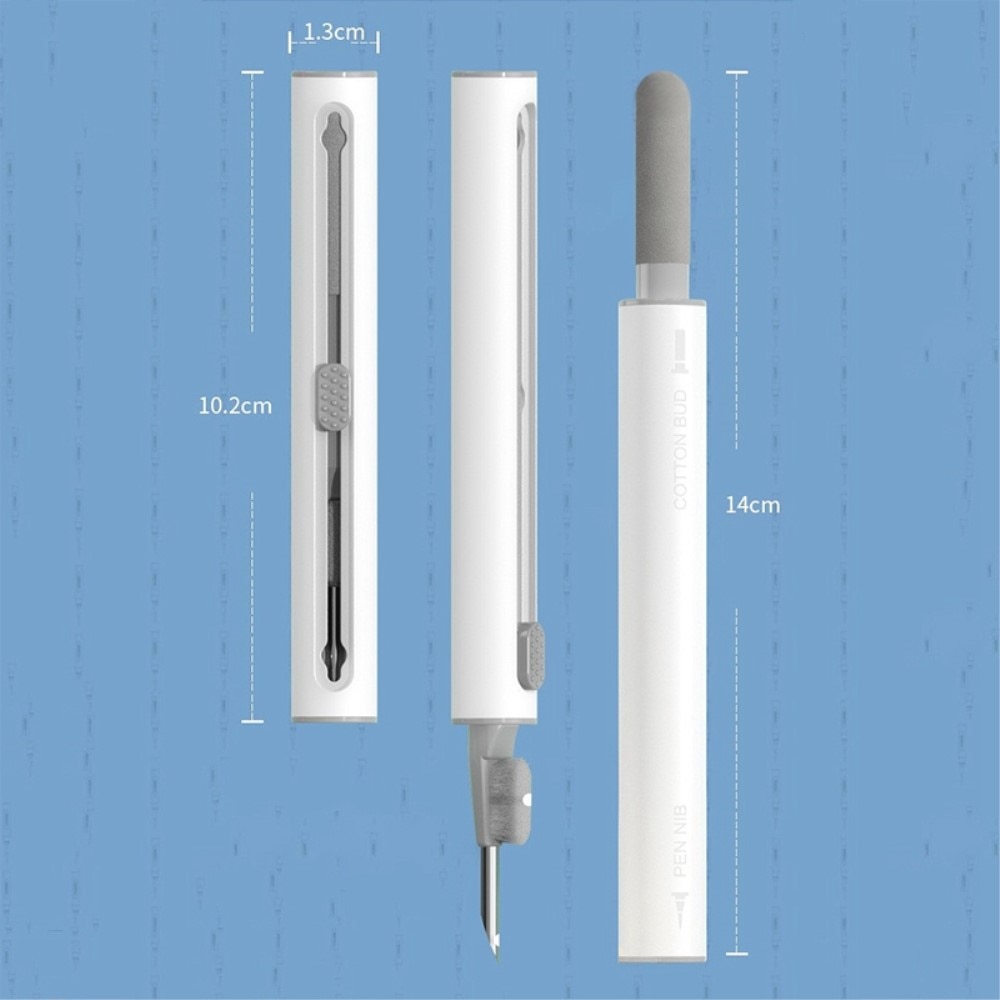 Stylo de nettoyage pour écouteurs, blanc